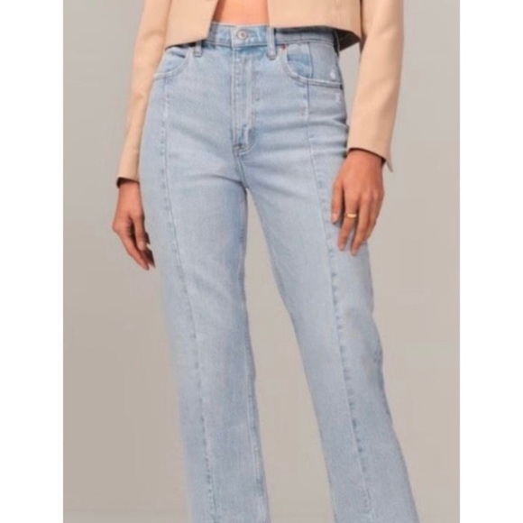 Abercrombie Fitch Jeans 90s Straight High Rise - Picture 7 of 10